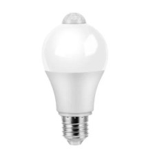 Лампа светодиодная с датчиком движения E27 LED, 5 Вт