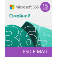 Офисное приложение Microsoft 365 Family 32/64 AllLngSub PKLic 15 місяцв Online CEE C2R NR (6GQ-01404)