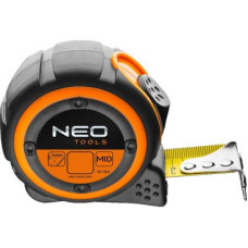 Рулетка Neo Tools стальная лента 8 м x 25 мм, магнит (67-188)