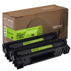 Картридж Patron HP LJ CB435A/CANON 712 GREEN Label (DUAL PACK) (PN-35A/712DGL)