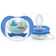 Пустышка Philips AVENT Ultra Air I love... для мальчиков 6-18 мес (SCF080/03)