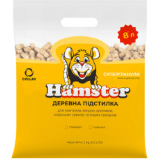 Наполнитель для туалета Super Cat Hamster Древесный впитывающий 2 кг (8121)