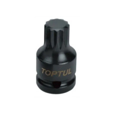 Головка торцевая Toptul SPLINE ударная М14 L44мм 1/2" (KADB1614S)