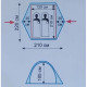 Палатка Tramp Quick 2 (v2) Green (TRT-096)