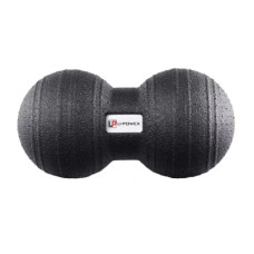 Массажный мяч U-Powex подвійний Epp foam peanut ball d 8 х 16 cm Black (UP_1004_Ball_D8*16cm)