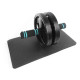 Ролик для пресса U-Powex Ab wheel with mat d18.5cm Black (UP_1006_Ab/Wheel)