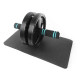 Ролик для пресса U-Powex Ab wheel with mat d18.5cm Black (UP_1006_Ab/Wheel)