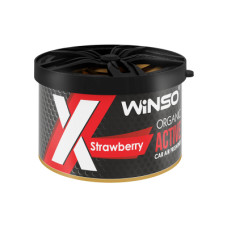 Ароматизатор для автомобиля WINSO Organic X Active Strawberry (533720)