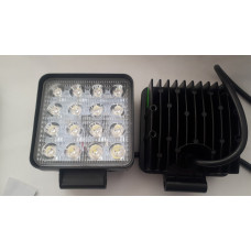 Фары LED WL-D3 дальний свет 48W/9-32V/16LEDх3W/3500Lm SP