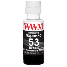 Чернила WWM HP GT53 100г Black Pigment, для Ink Tank 115/315/319 (H53BP)