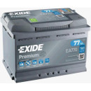 Аккумулятор автомобильный EXIDE PREMIUM 77A (EA770)