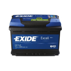 Аккумулятор автомобильный EXIDE EXCELL 74A (EB740)