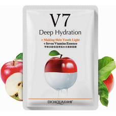 Набор масок Bioaqua V7 Deep Hydration с экстрактом яблока 3 шт. х 30 г (41807)