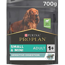 Сухой корм Purina PRO PLAN Small & Mini Adult 1+ Sensitive Digestion для взрослых собак мелких пород с чувствительным пищеварением, с ягненком 700 г