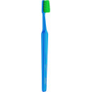 Зубная щетка TePe Colour Select Soft с зелеными ворсинками Голубая (46392)