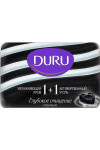 Мыло Duru 1+1 Soft Sensations Увлажняющий крем + Активированный Уголь 80 г (47680)