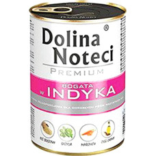 Влажный корм для собак Dolina Noteci Premium с индейкой 400 г