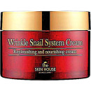 Крем для лица The Skin House антивозрастной на основе улиток Wrinkle Snail System Cream 100 мл 