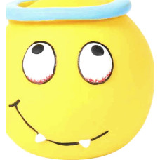 Игрушка для собак Смайлики с пищалками 4 шт Trixie 6 см