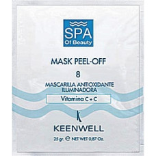 Антиоксидантная спа-маска Keenwell Депигментирующая №8 25 г (42146)
