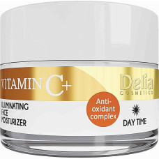 Увлажняющий крем-иллюминатор для лица Delia Vitamin C+ 50 мл (40448)
