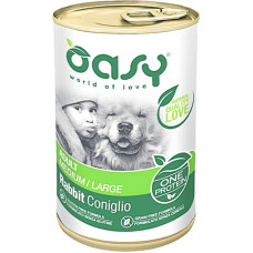 Влажный корм для собак Oasy OAP Adult Medium/Large кролик 400 г