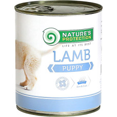 Влажный корм для щенков Nature's Protection Puppy Lamb с ягненком 800 г