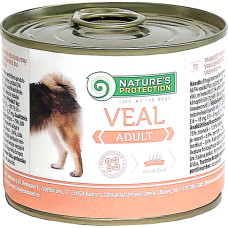 Влажный корм для собак Nature's Protection Adult Veal с телятиной 200 г