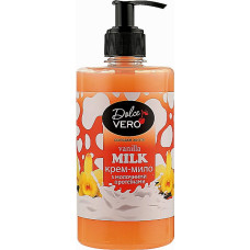Крем-мыло Dolce Vero Vanilla Milk с молочными протеинами 500 мл (47564)