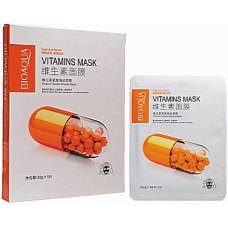 Набор масок Bioaqua Vitamin Tender Elastic Mask с аллантоином и гиалуроновой кислотой 3 шт. х 30 г (41791)