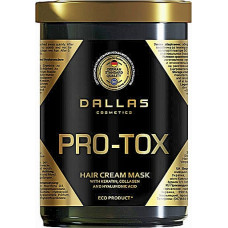 Крем-маска для восстановления структуры волос Dallas Hair Pro-tox с коллагеном и гиалуроновой кислотой 1 л (36940)