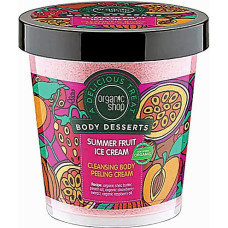 Очищающий крем-пилинг для тела Organic Shop Body Desserts Summer Fruit Ice Cream 450 мл (49409)