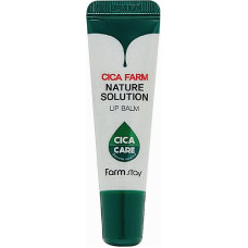 Восстанавливающий бальзам для губ Farmstay Cica Farm Nature Solution Lip Balm с центеллой азиатской 10 г (39915)