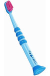 Детская зубная щетка Curaprox CS Baby Прорезиненная ручка с присоской Синяя (45994)