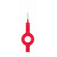 Набор ершиков межзубных Curaprox Prime Start цвет Красный d 0.7 мм 2 держателя с колпачками 5 шт. (44666)