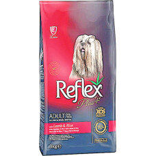 Полноценный и сбалансированный сухой корм для собак малых пород Reflex Plus с ягненком и рисом 8 кг