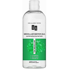 Мицеллярная вода AA Cosmetics 3 в 1 Тримицеллярная технология для комбинированной и нормальной кожи 400 мл (42515)
