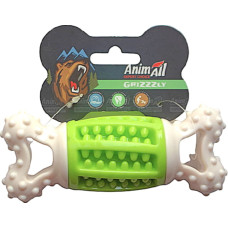 Игрушка AnimAll GrizZzly косточка-зубочистка 14.2х5.7х4.7 см Green/white