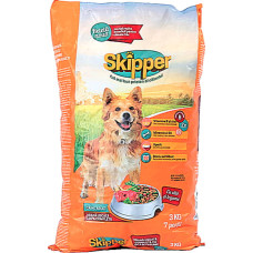 Сухой корм для собак Skipper говядина и овощи 3 кг