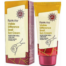 Солнцезащитный крем FarmStay Visible Difference Snail Sun Cream SPF50+ с экстрактом улитки 70 г (51497)