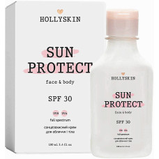 Солнцезащитный крем для лица и тела Hollyskin Sun Protect SPF 30 100 мл (51614)