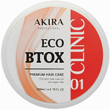 Средство для восстановления волос Akira Eco Btox Hair Clinic 01 200 мл (36656)