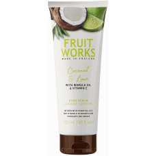 Скраб для тела Grace Cole Fruit Works Body Scrub Coconut Lime 225 мл (48214)