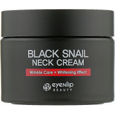 Омолаживающий крем для шеи с муцином улитки Eyenlip Black Snail Neck Cream 50 мл (40686)