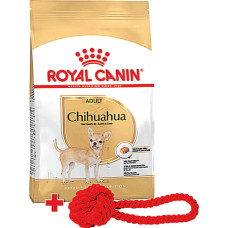 Промо набор Сухой корм для взрослых собак породы чихуахуа Royal Canin Chihuahua Adult 1.5 кг + игрушка для собак