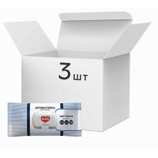 Упаковка влажных салфеток Ruta Selecta Antibacterial 120 шт. х 3 упаковки (50377)
