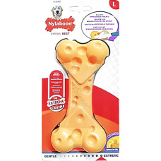 Игрушка со вкусом сыра Nylabone Cheese Bone Power L для собак до 23 кг