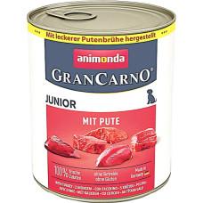 Корм влажный для щенков Animonda GranCarno Junior Turkey с индейкой 800 г