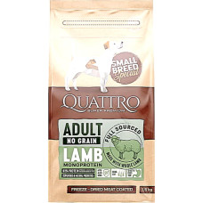 Сухой корм для взрослых собак мелких пород Quattro Special Small Breed Adult с ягненком 1.5 кг