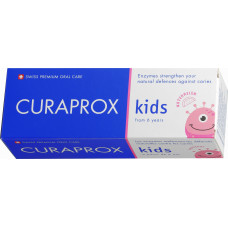 Зубная паста детская ферментная Curaprox CS Kids с ароматным вкусом сладкого арбуза 1450 ppm F 60 мл (45290)
